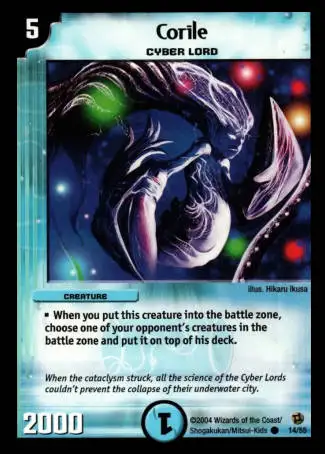 Corile restricted or banned card