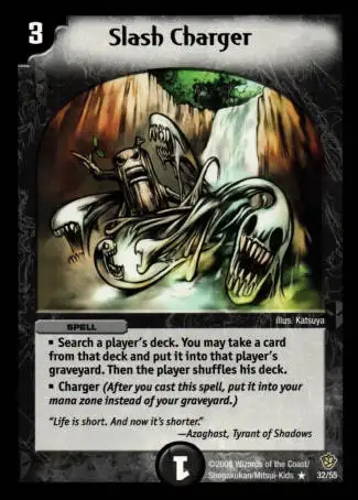 Slash Charger restricted or banned card