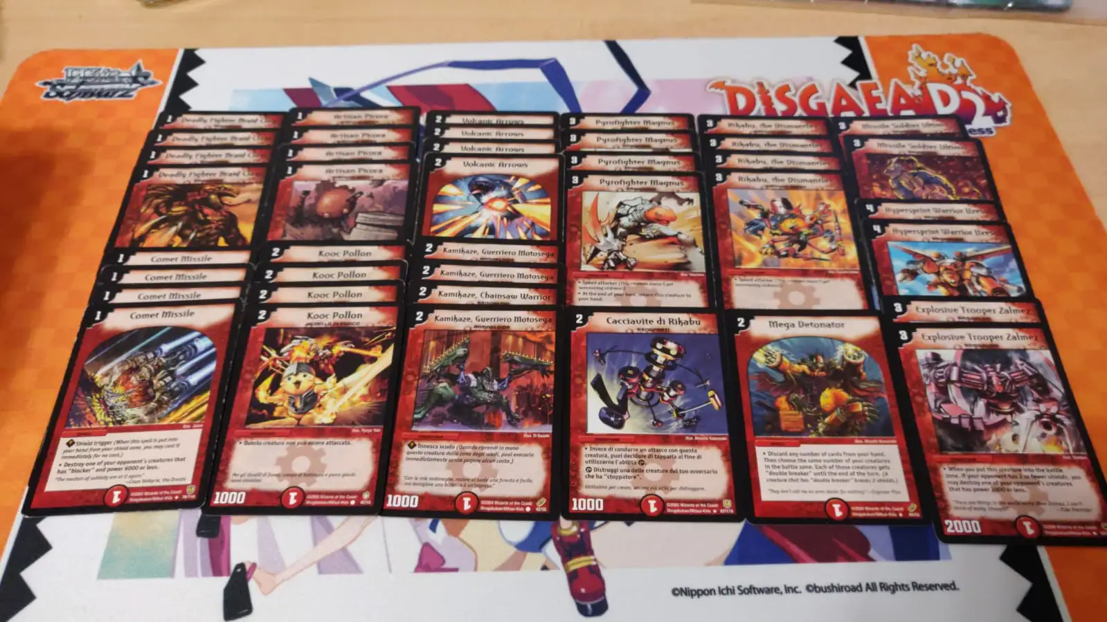 Duel Masters Card Game Deck