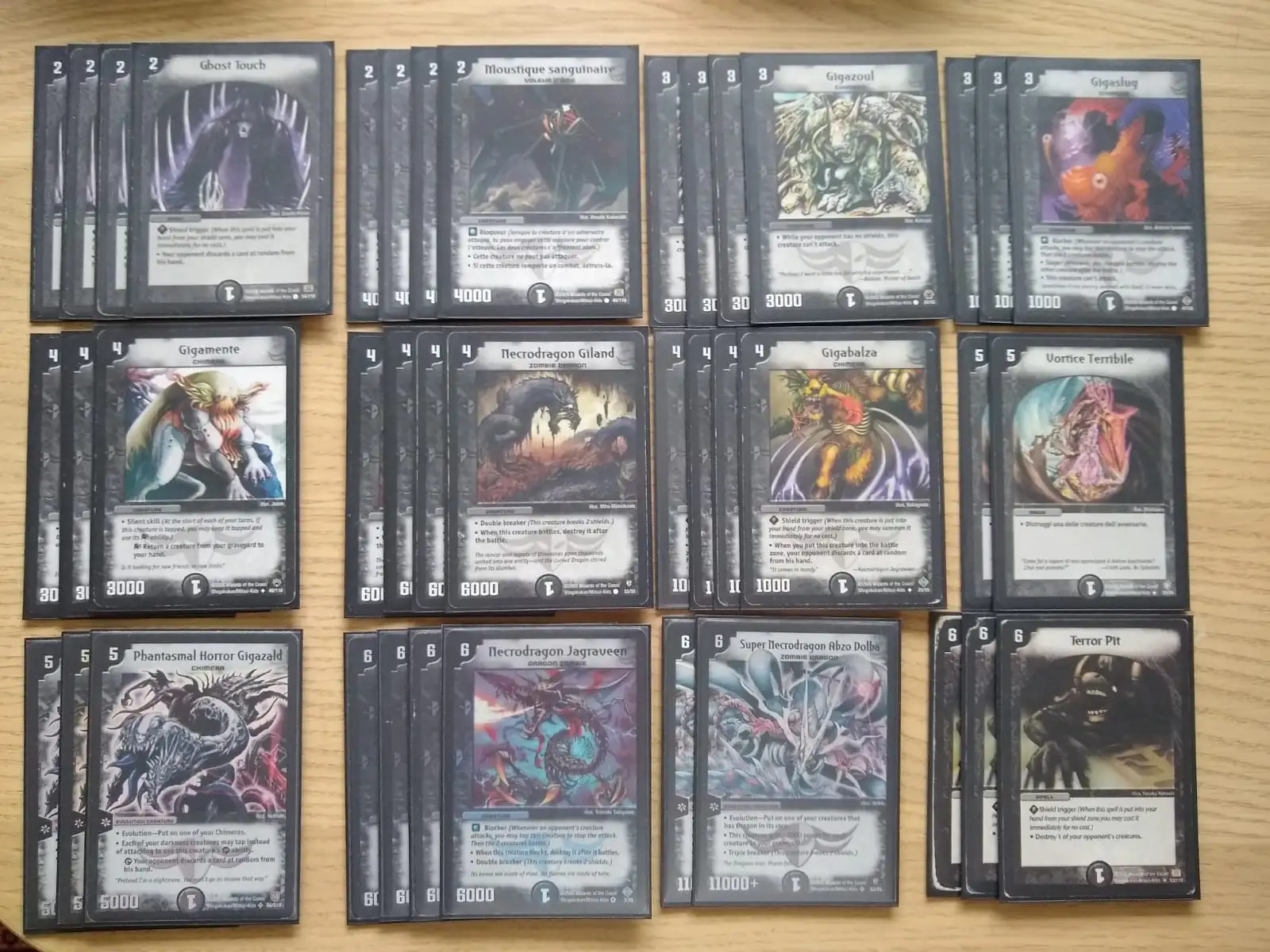 Duel Masters Card Game Deck